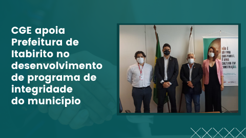 CGE apoia Prefeitura de Itabirito no desenvolvimento de programa de integridade do município