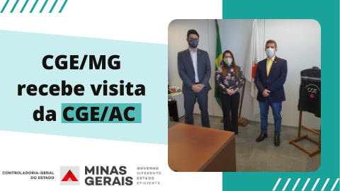 CGE/MG recebe visita da CGE/AC