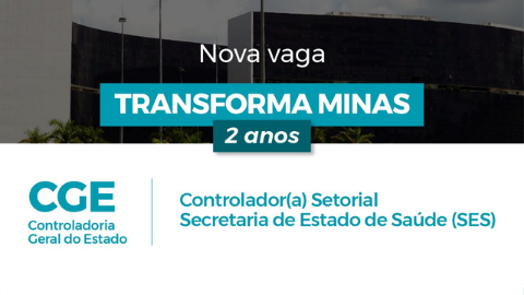 Estão abertas as inscrições para a nova vaga de Controlador(a) Setorial