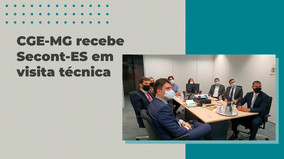 Boas práticas de Minas com o PMPI é o objetivo de visita da Secont-ES à CGE Minas