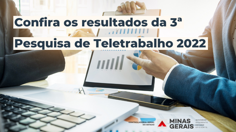 Diretoria de RH da CGE divulga resultados da 3ª pesquisa de percepção do teletrabalho no órgão