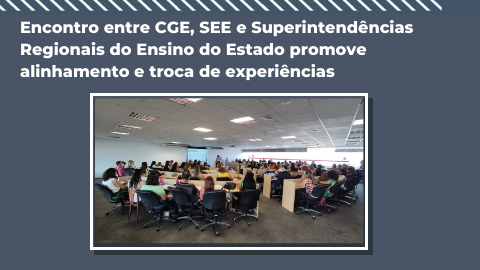CGE fala sobre prevenção ao assédio sexual em Encontro Técnico de Inspeção Escolar