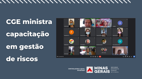 CGE ministra capacitação em gestão de riscos