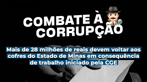 Trabalho iniciado pelo Governo de Minas deve trazer R$ 28.137.849,39 aos cofres públicos