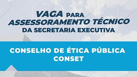 Conset seleciona profissional para atuar na assessoria técnica