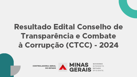 CGE divulga resultado provisório de edital do Conselho de Transparência e Combate à Corrupção