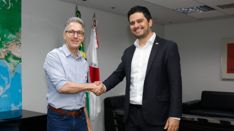 Governador se despede do controlador-geral Rodrigo Fontenelle, que deixa o cargo após quase sete anos