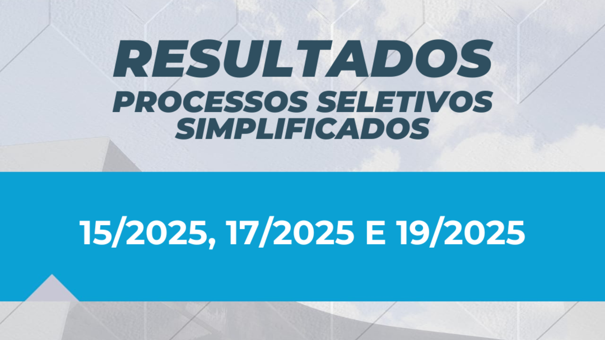 CGE Minas publica os resultados de processos seletivos de 2025