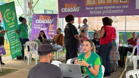CGE participa do Mutirão Cidadão no Aglomerado da Serra com serviços à comunidade