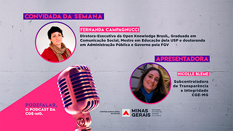 Dados abertos é o tema do 17º episódio do PodeFalar!