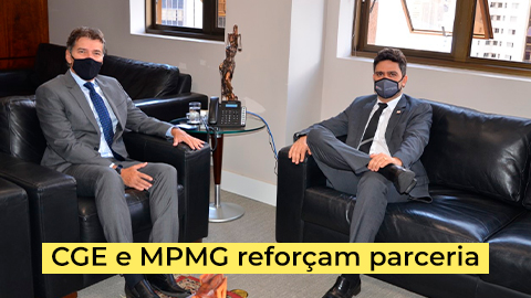 Encontro entre o controlador-geral do Estado e o procurador-geral de justiça fortalece a parceria entre as duas instituições
