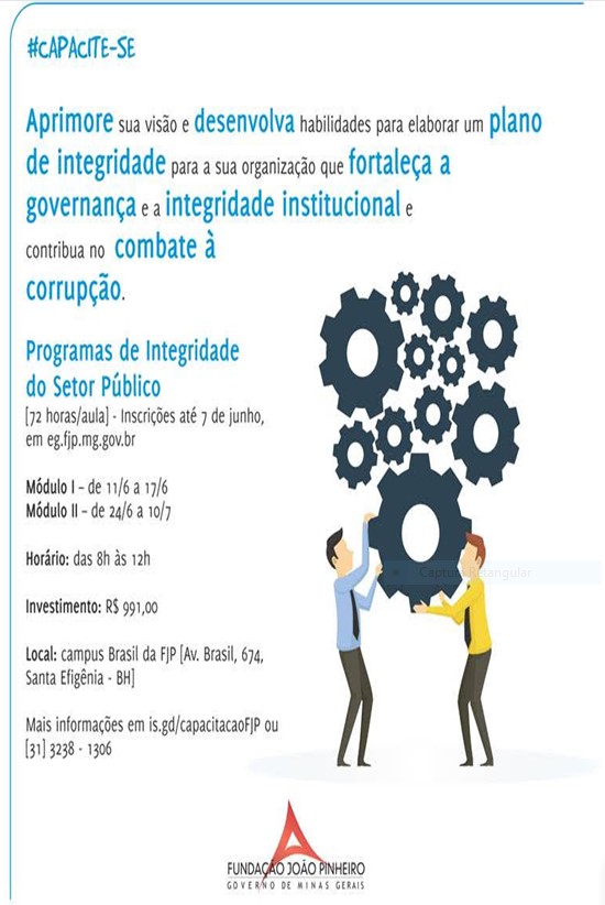 Disponíveis Capacitações em Compliance e Integridade pela FJP