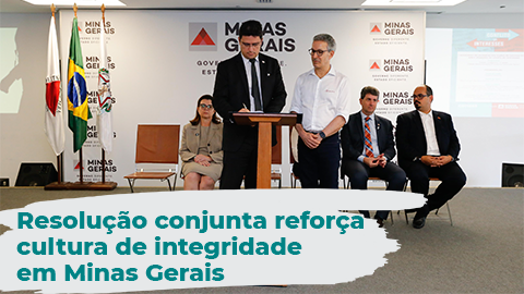 Sistema de Controle Interno Mineiro assina Resolução de Conflito de Interesses