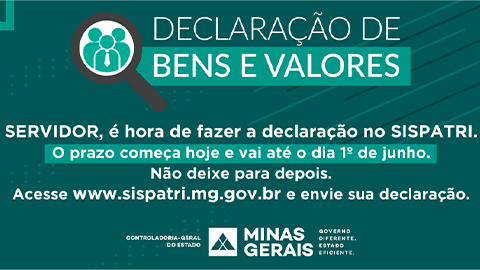 Servidores estaduais deverão realizar Declaração de Bens e Valores a partir de amanhã 